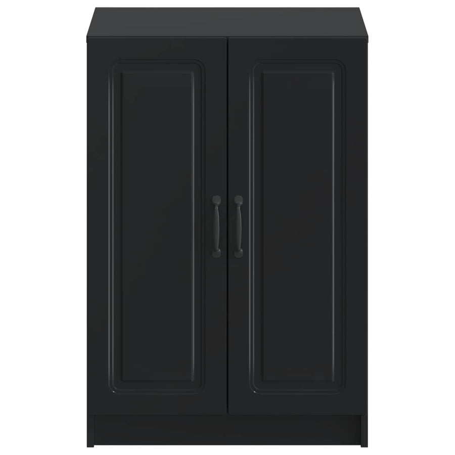 Schoenenkast UTRECHT 59,5 x 39,5 x 87 cm Bewerkt hout Zwart