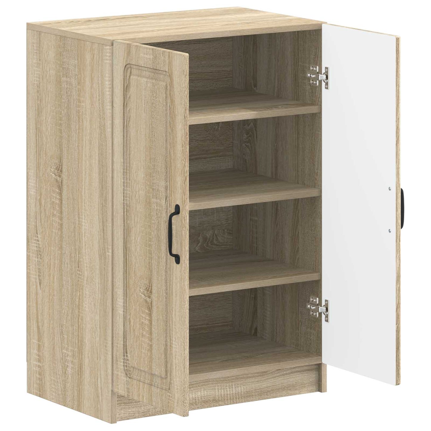 Schoenenkast UTRECHT 59,5 x 39,5 x 87 cm Bewerkt hout
