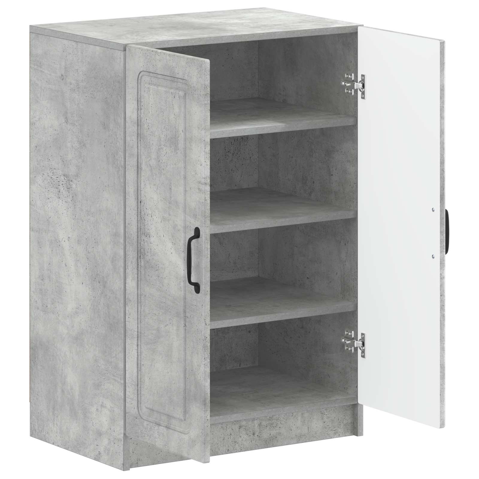 Schoenenkast UTRECHT 59,5 x 39,5 x 87 cm Bewerkt hout