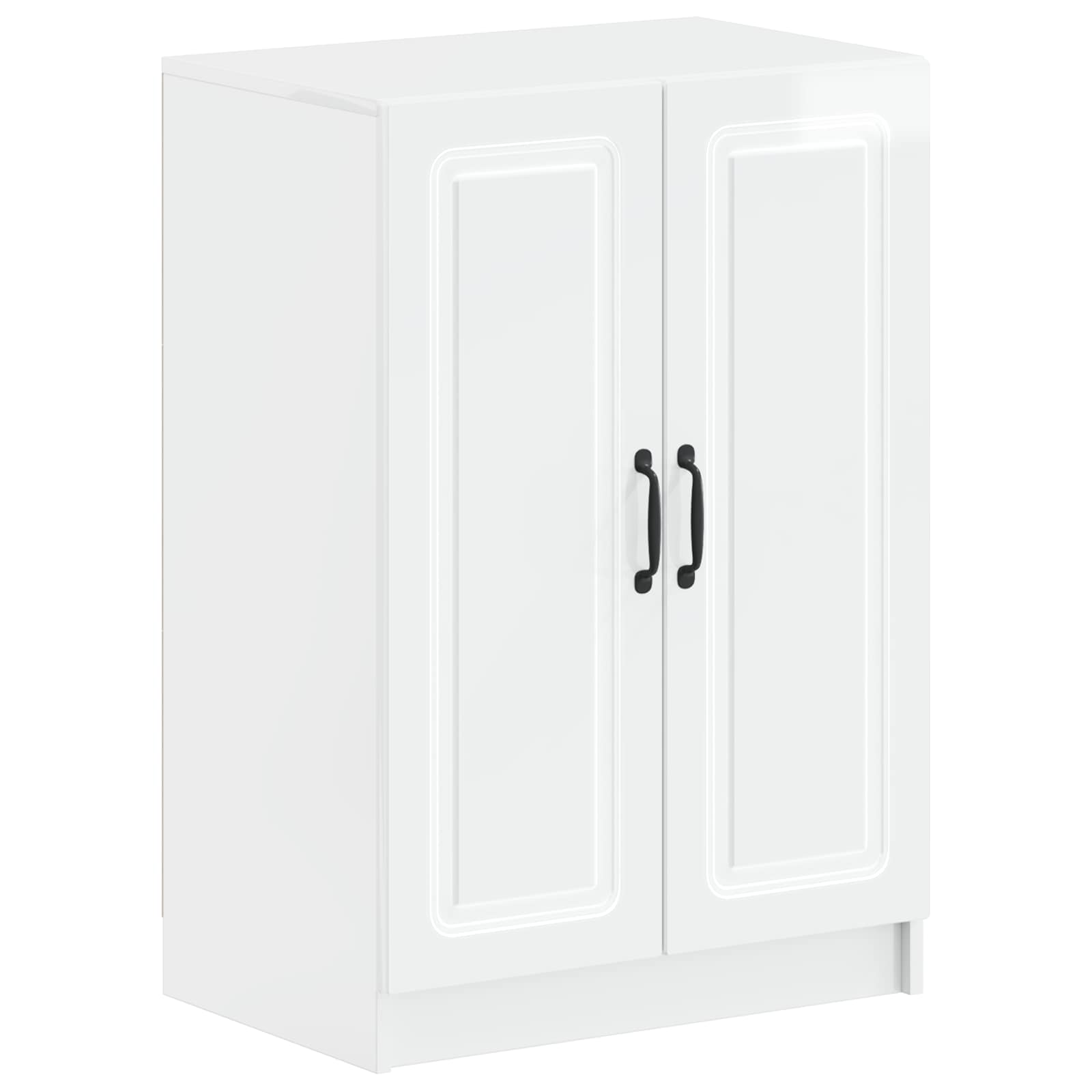 Schoenenkast UTRECHT 59,5 x 39,5 x 87 cm Bewerkt hout