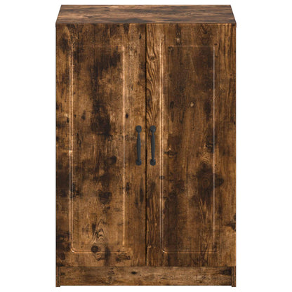 Schoenenkast UTRECHT 59,5 x 39,5 x 87 cm Bewerkt hout