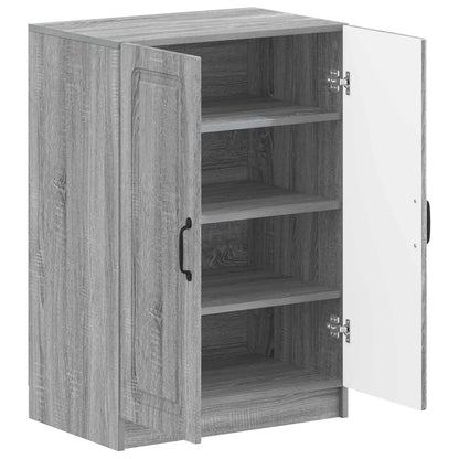 Schoenenkast UTRECHT 59,5 x 39,5 x 87 cm Bewerkt hout