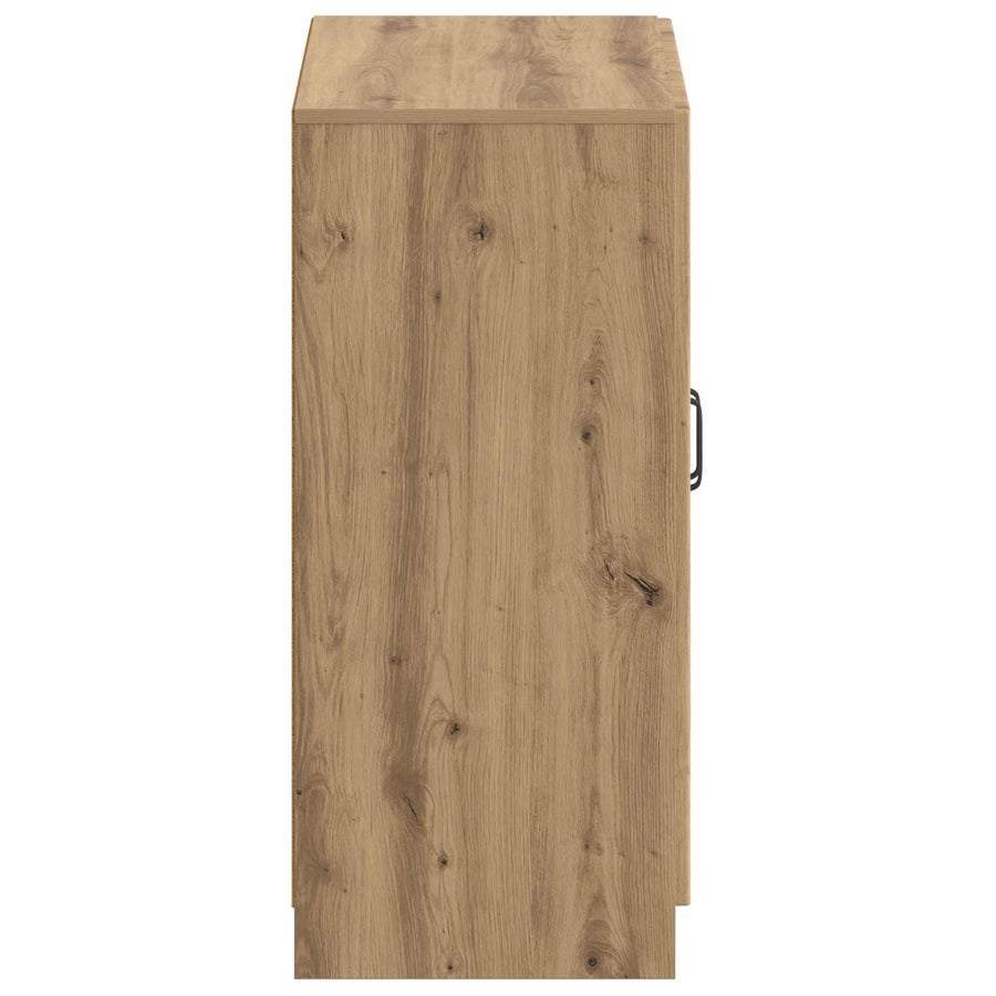 Schoenenkast UTRECHT 59,5 x 39,5 x 87 cm Bewerkt hout