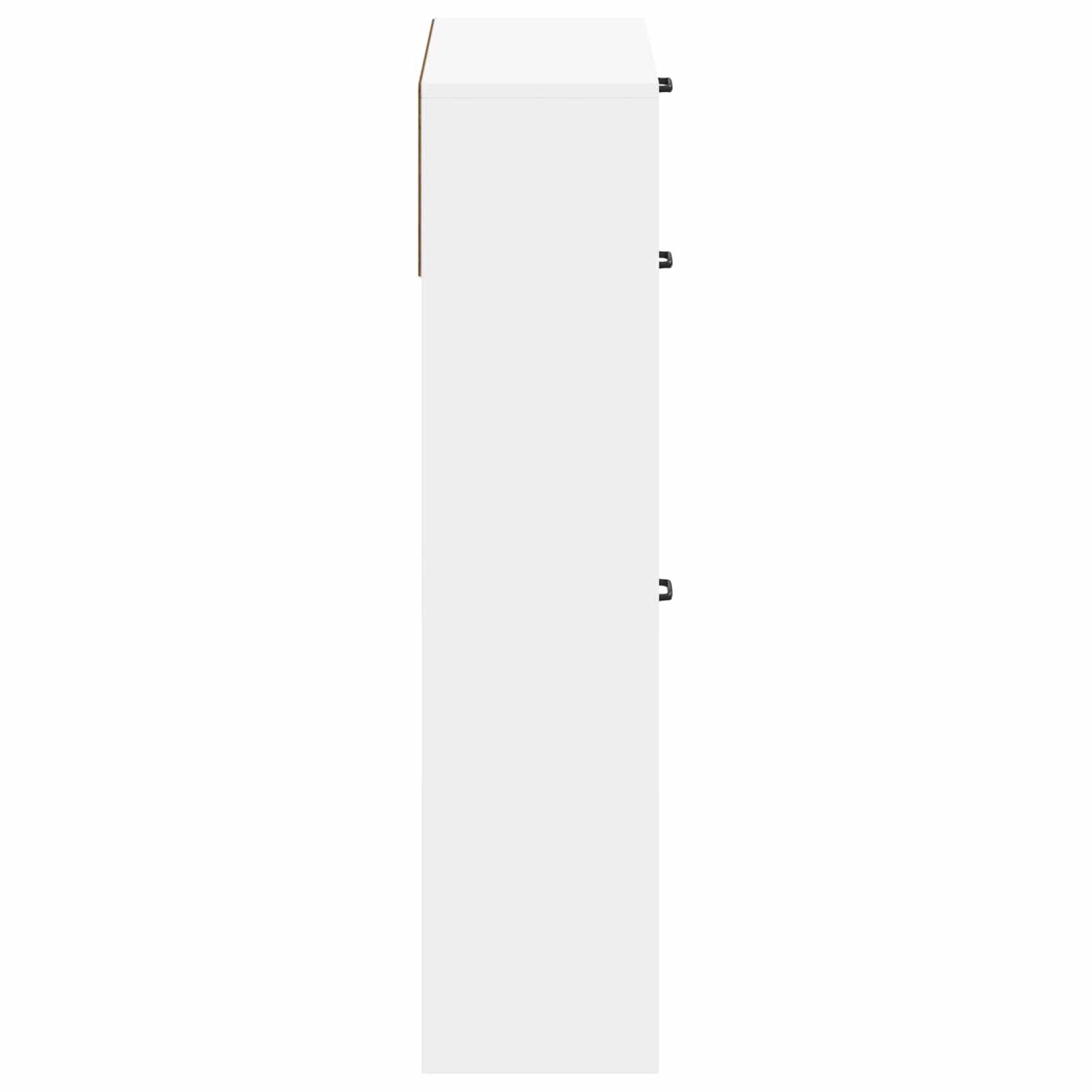 Schoenenkast UTRECHT 78 x 24 x 100 cm Bewerkt hout Wit