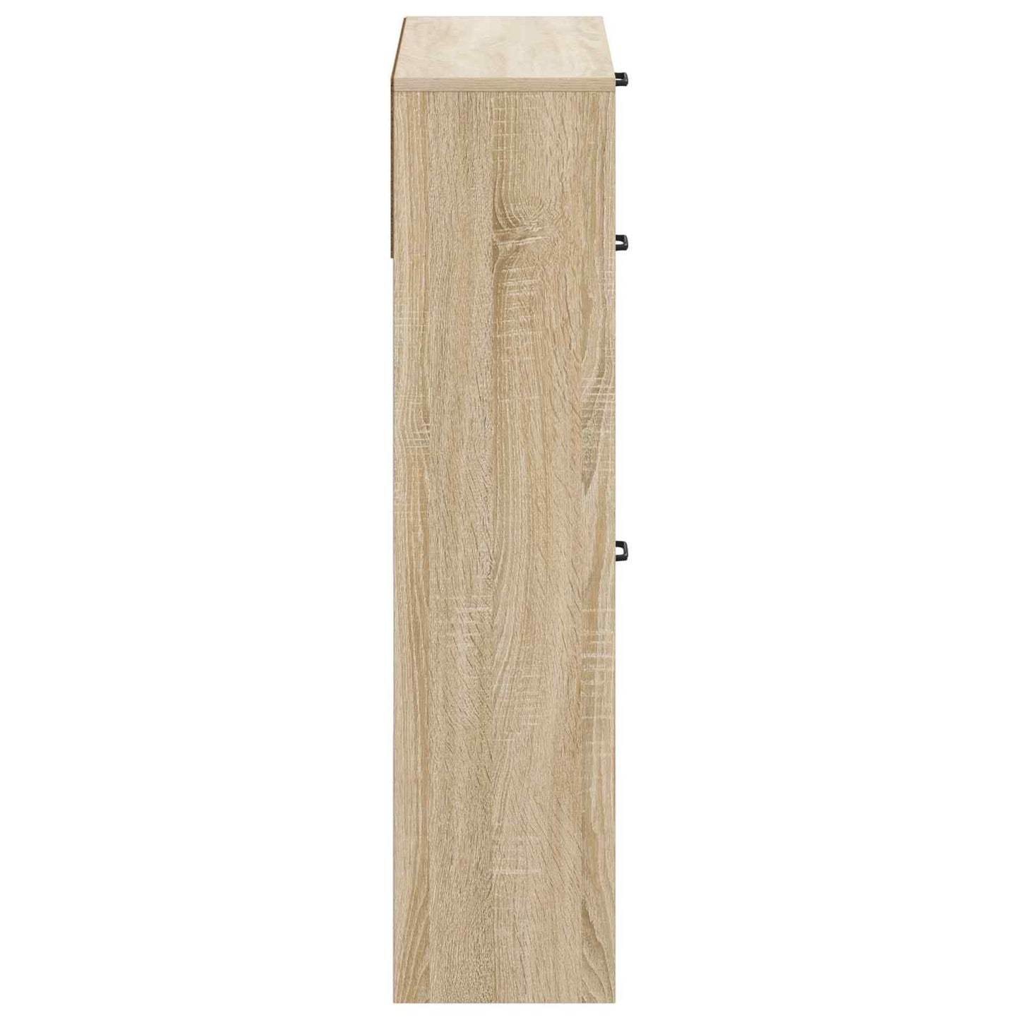 Schoenenkast UTRECHT 78 x 24 x 100 cm Bewerkt hout Sonoma Eiken