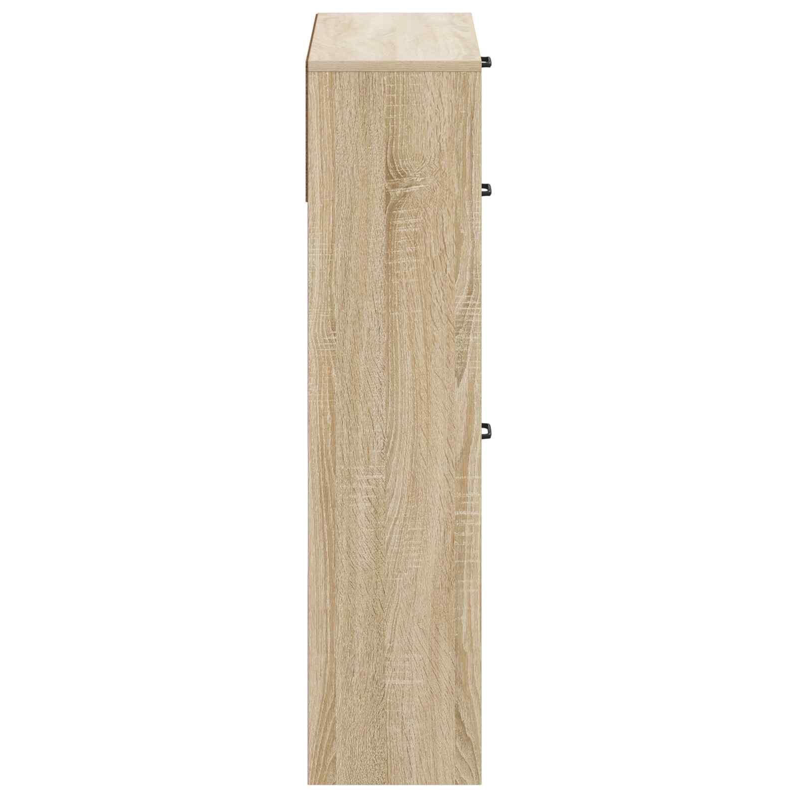Schoenenkast UTRECHT 78 x 24 x 100 cm Bewerkt hout Sonoma Eiken