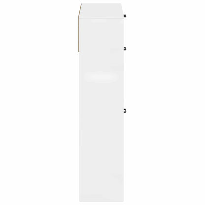 Schoenenkast UTRECHT 78 x 24 x 100 cm Bewerkt hout