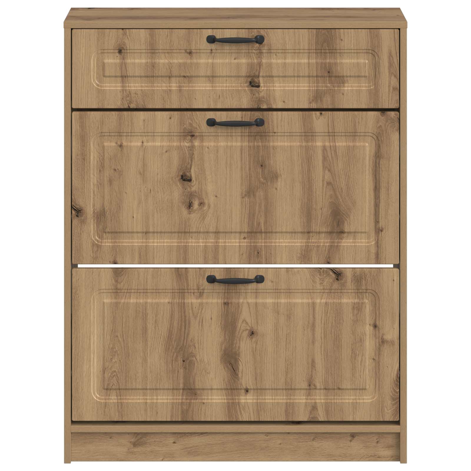 Schoenenkast UTRECHT 78 x 24 x 100 cm Bewerkt hout