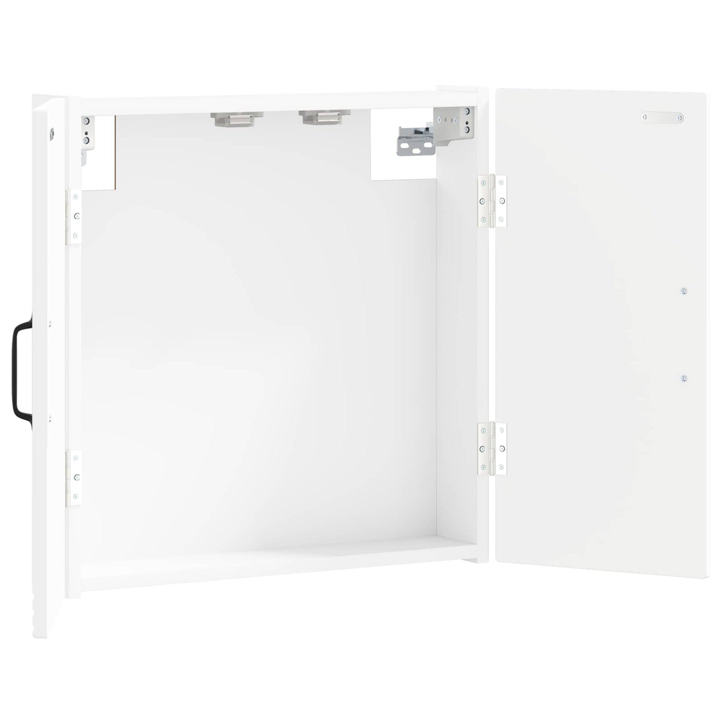 Dartbord Kabinet UTRECHT Wit 52,5 x 10,5 x 53,5 cm Bewerkt hout