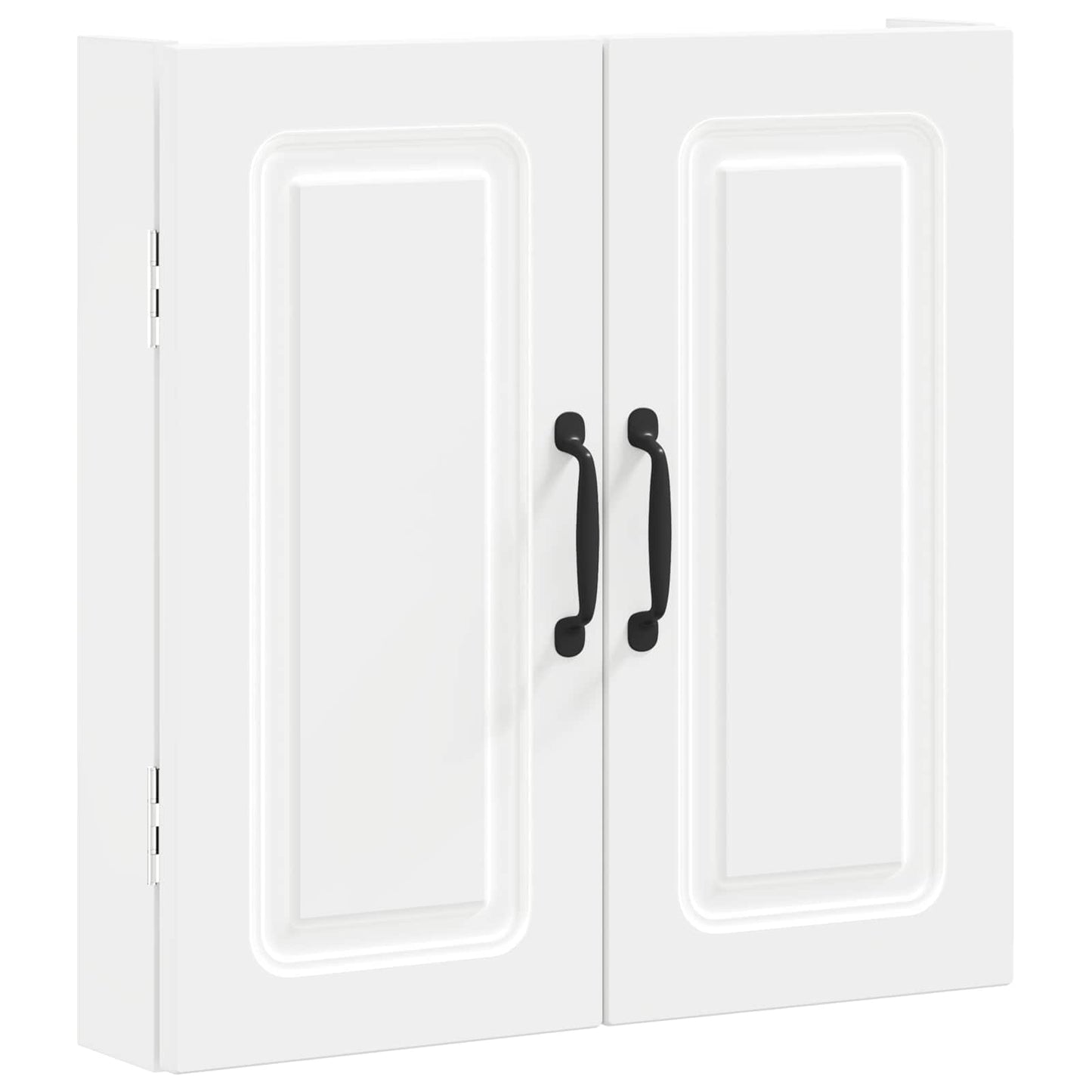 Dartbord Kabinet UTRECHT Wit 52,5 x 10,5 x 53,5 cm Bewerkt hout
