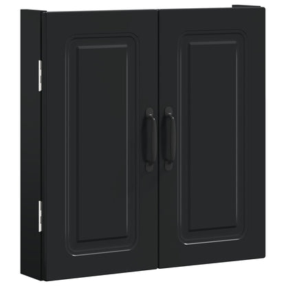 Dartbord Kabinet UTRECHT Zwart 52,5 x 10,5 x 53,5 cm