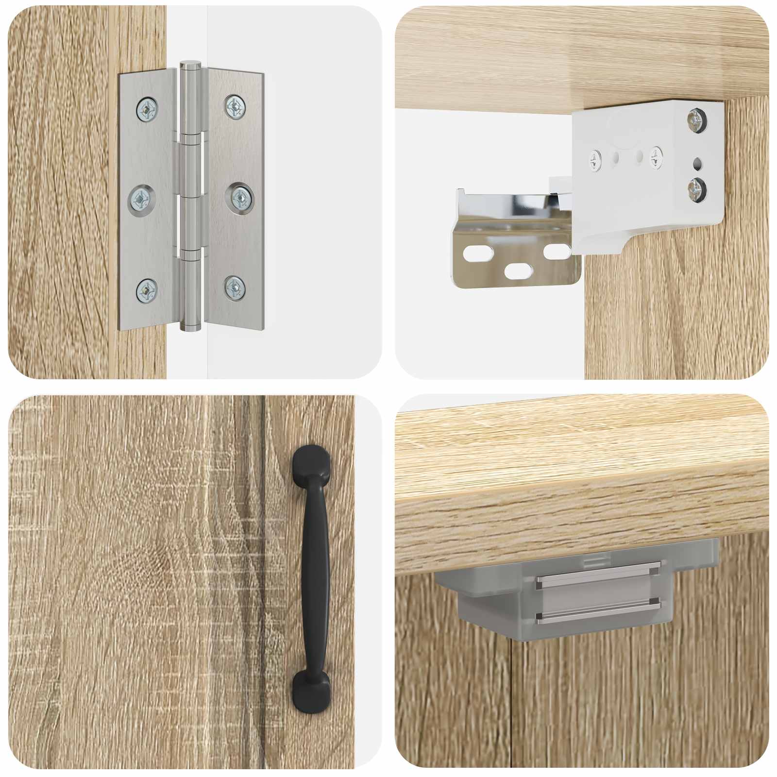 Dartbord Kabinet UTRECHT Sonoma Eiken 52,5 x 10,5 x 53,5 cm