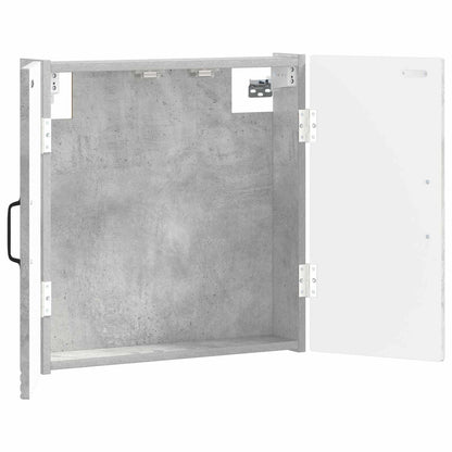 Dartbord Kabinet UTRECHT Betongrijs 52,5 x 10,5 x 53,5 cm