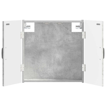 Dartbord Kabinet UTRECHT Betongrijs 52,5 x 10,5 x 53,5 cm