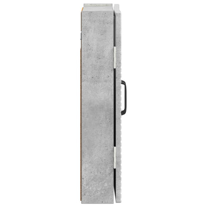 Dartbord Kabinet UTRECHT Betongrijs 52,5 x 10,5 x 53,5 cm