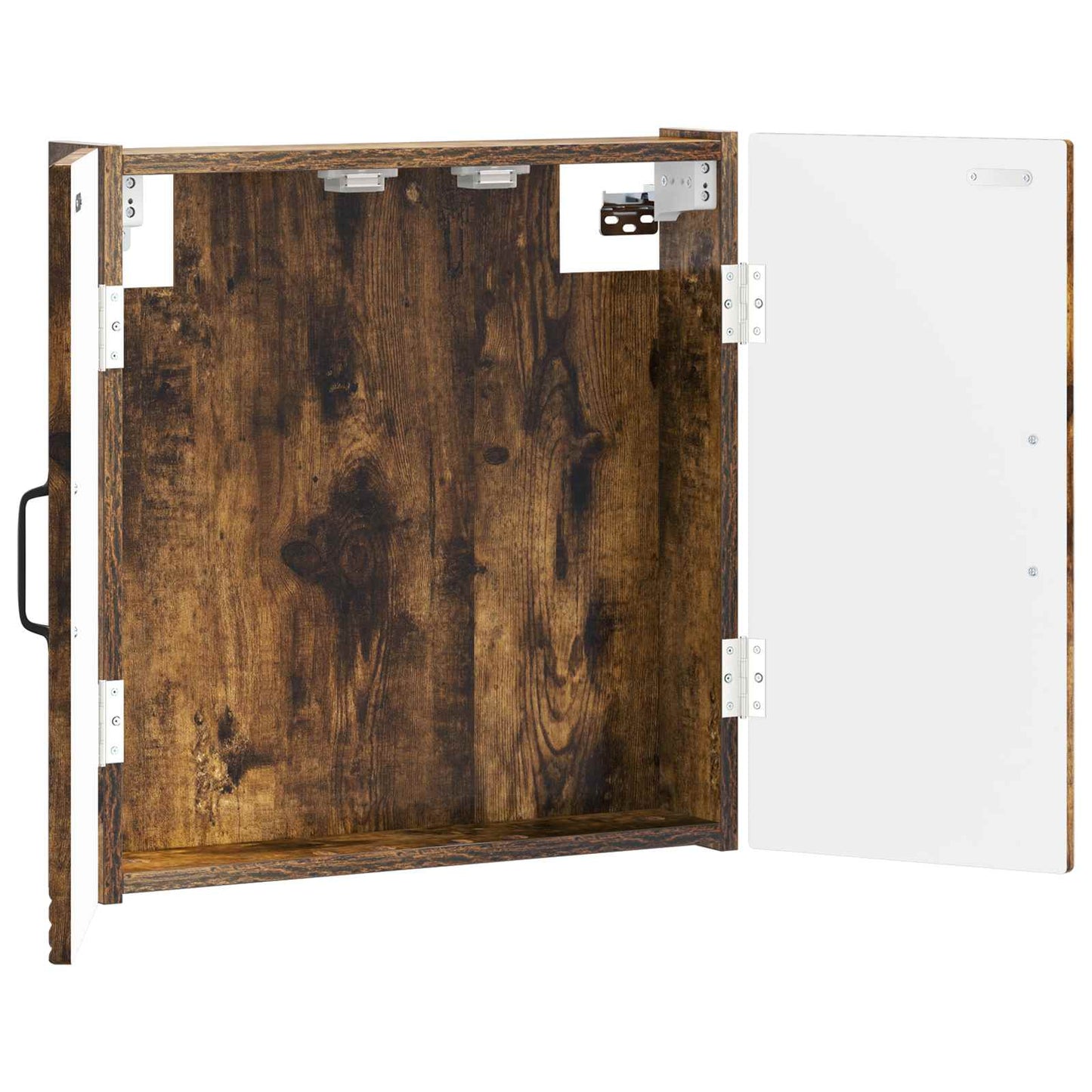 Dartbord Kabinet UTRECHT Gerookt eiken 52,5 x 10,5 x 53,5 cm