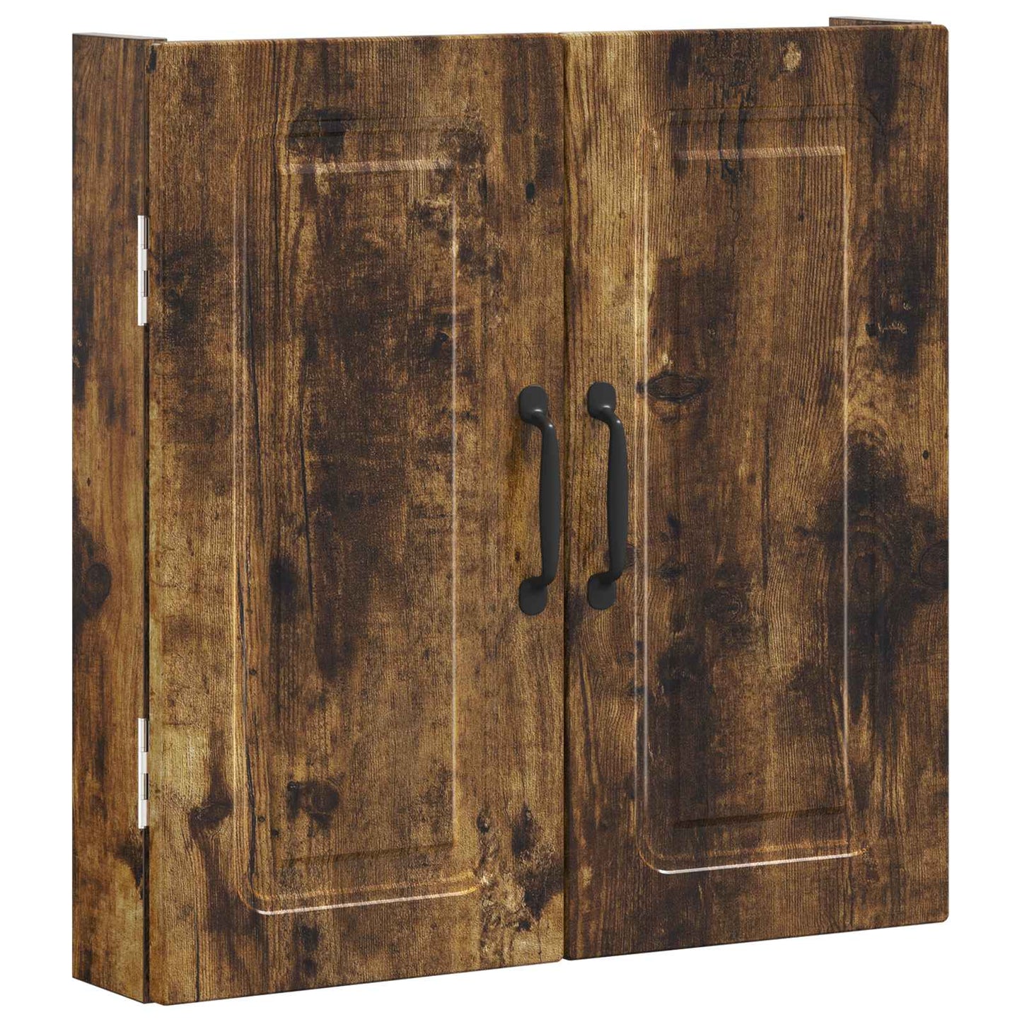 Dartbord Kabinet UTRECHT Gerookt eiken 52,5 x 10,5 x 53,5 cm