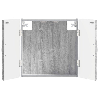 Dartbord Kabinet UTRECHT Grijs Sonoma 52,5 x 10,5 x 53,5 cm