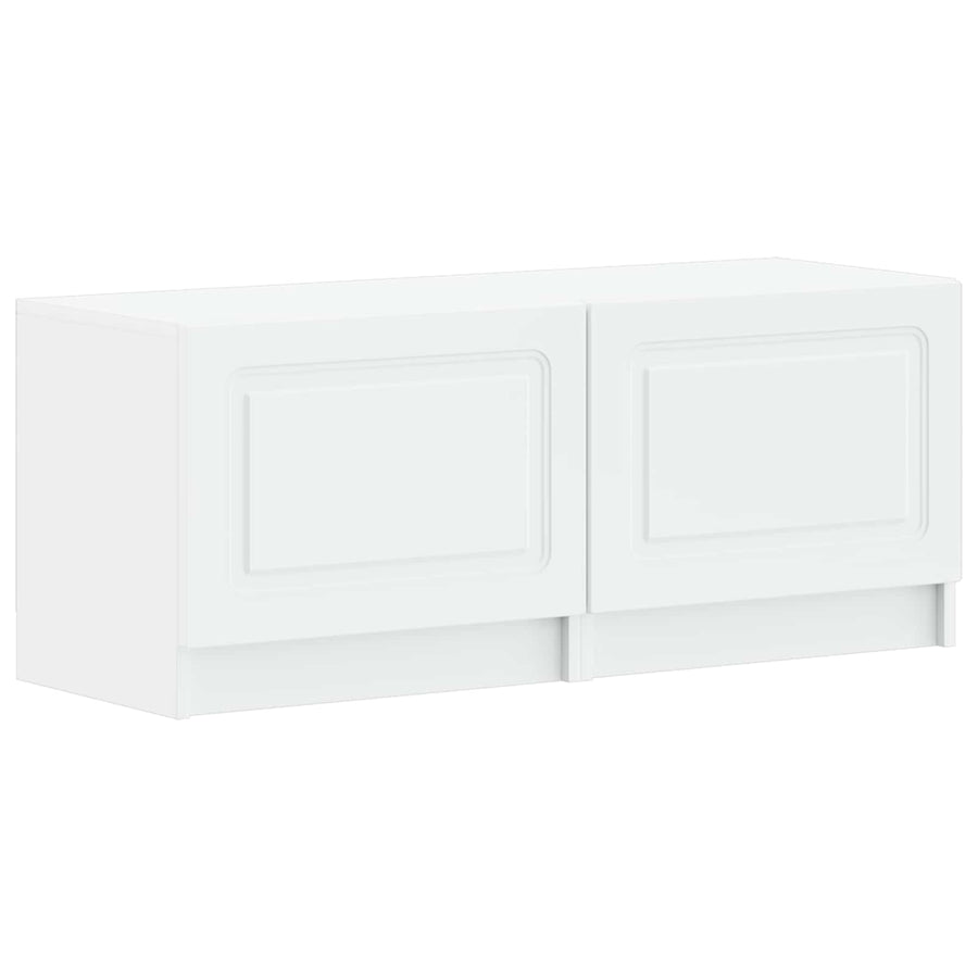 Tv-meubel Wit Bewerkt hout