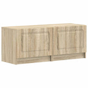Tv-meubel 49x35x40 cm bewerkt hout sonoma eiken