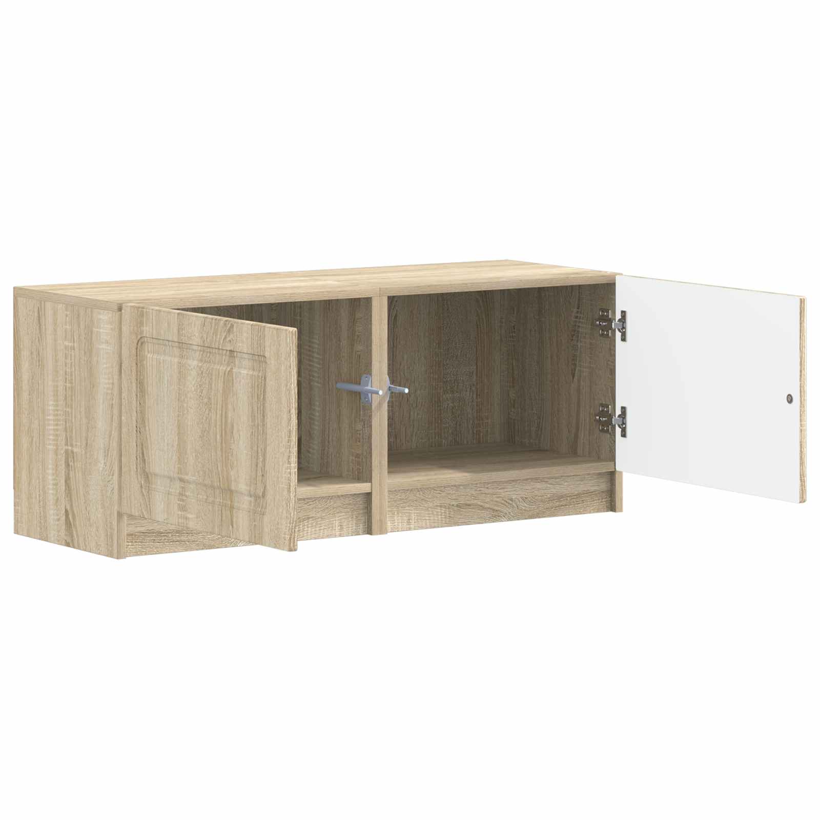 Tv-meubel Sonoma Eiken Bewerkt hout