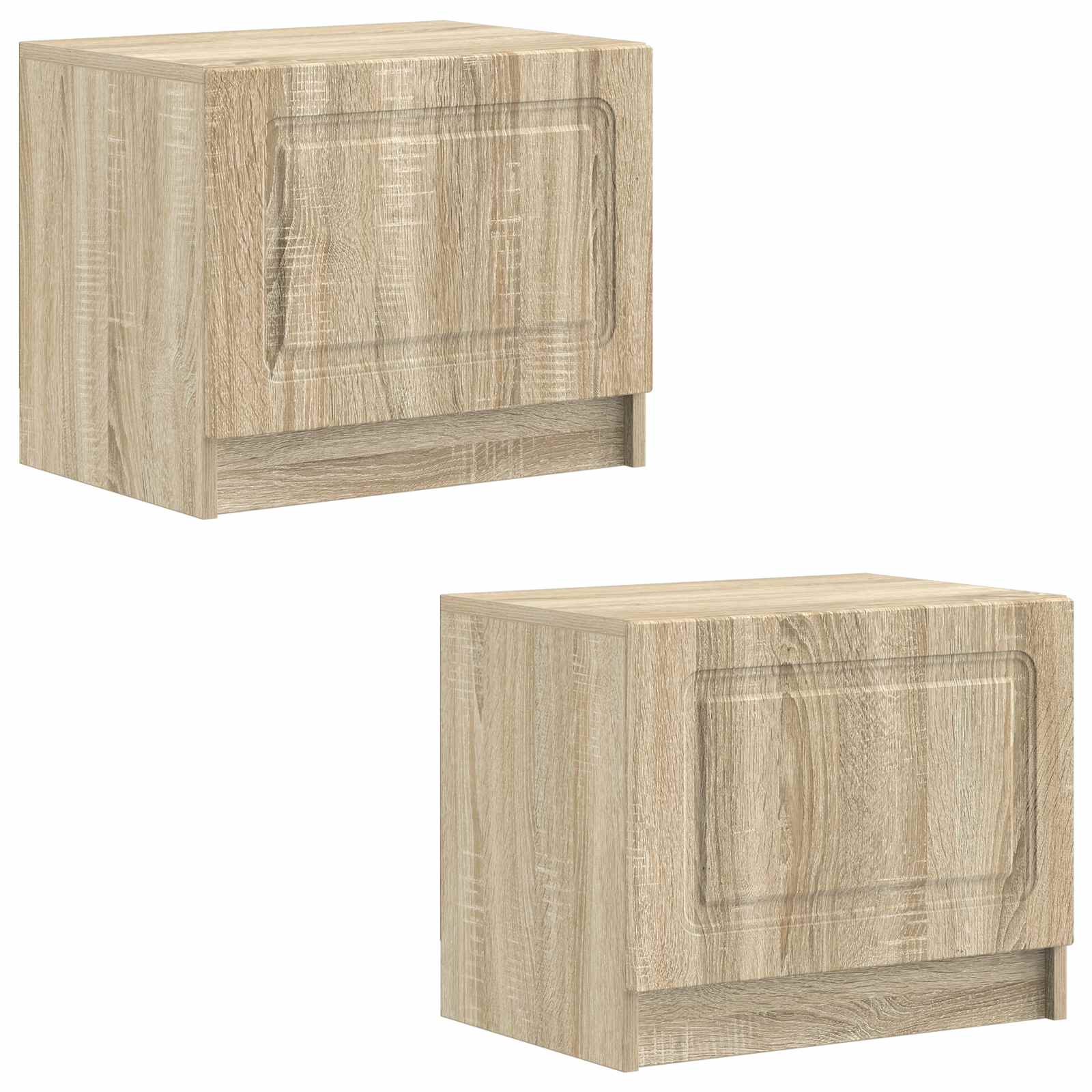 Tv-meubel Sonoma Eiken Bewerkt hout