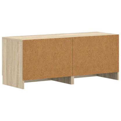 Tv-meubel Sonoma Eiken Bewerkt hout