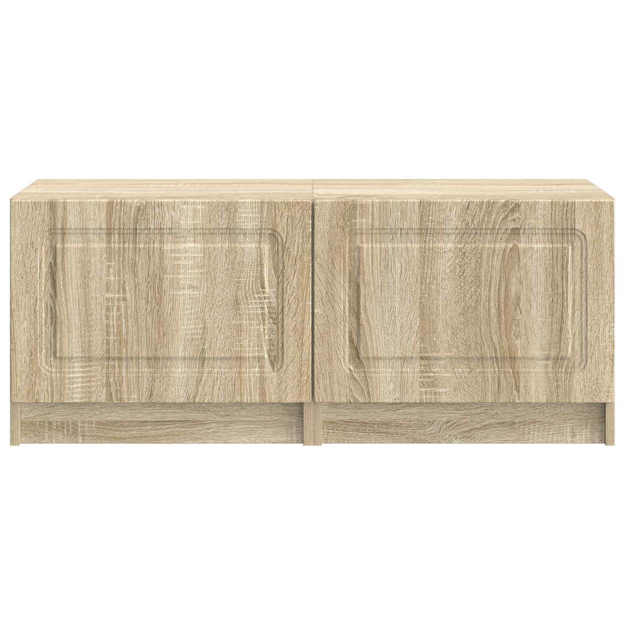 Tv-meubel Sonoma Eiken Bewerkt hout