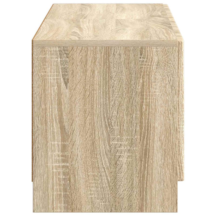 Tv-meubel Sonoma Eiken Bewerkt hout