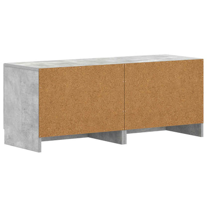 Tv-meubel Betongrijs Bewerkt hout