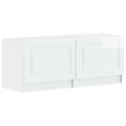 Tv-meubel 49x35x40 cm hoogglans wit