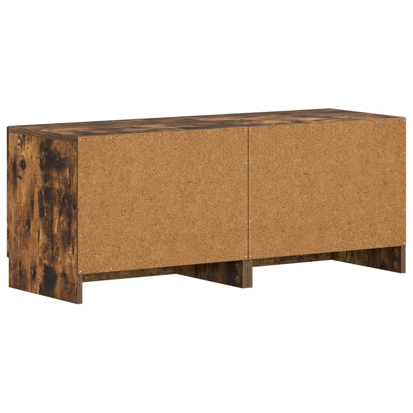 Tv-meubel Gerookt eiken Bewerkt hout