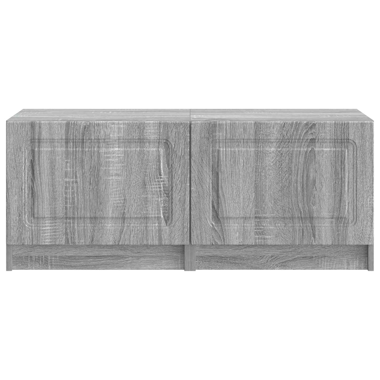Tv-meubel Grijs Sonoma Bewerkt hout