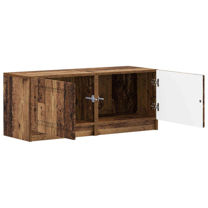 Tv-meubel Oud hout Bewerkt hout