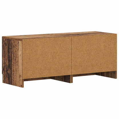 Tv-meubel Oud hout Bewerkt hout