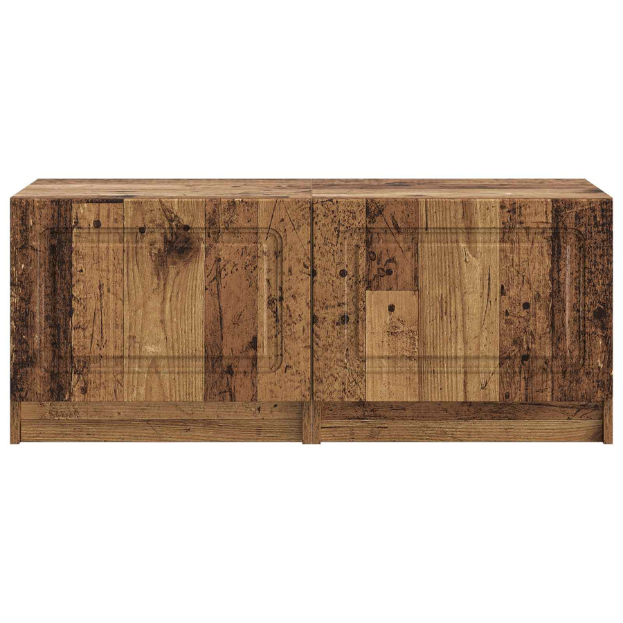 Tv-meubel Oud hout Bewerkt hout