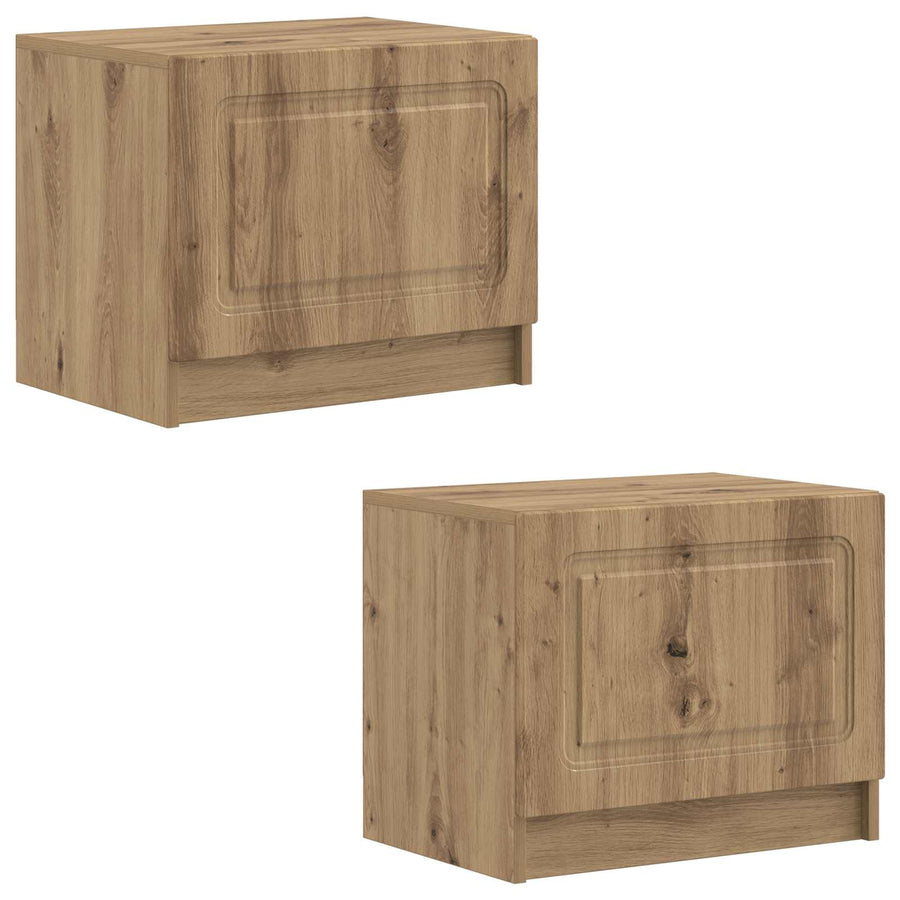 Tv-meubel Artisanaal eiken Bewerkt hout