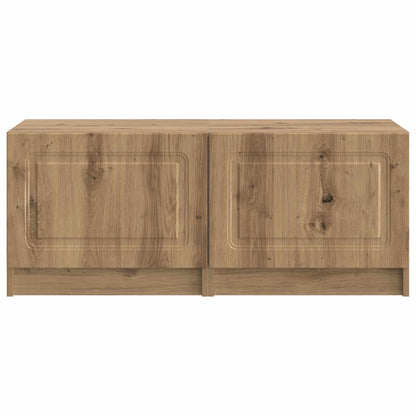 Tv-meubel Artisanaal eiken Bewerkt hout