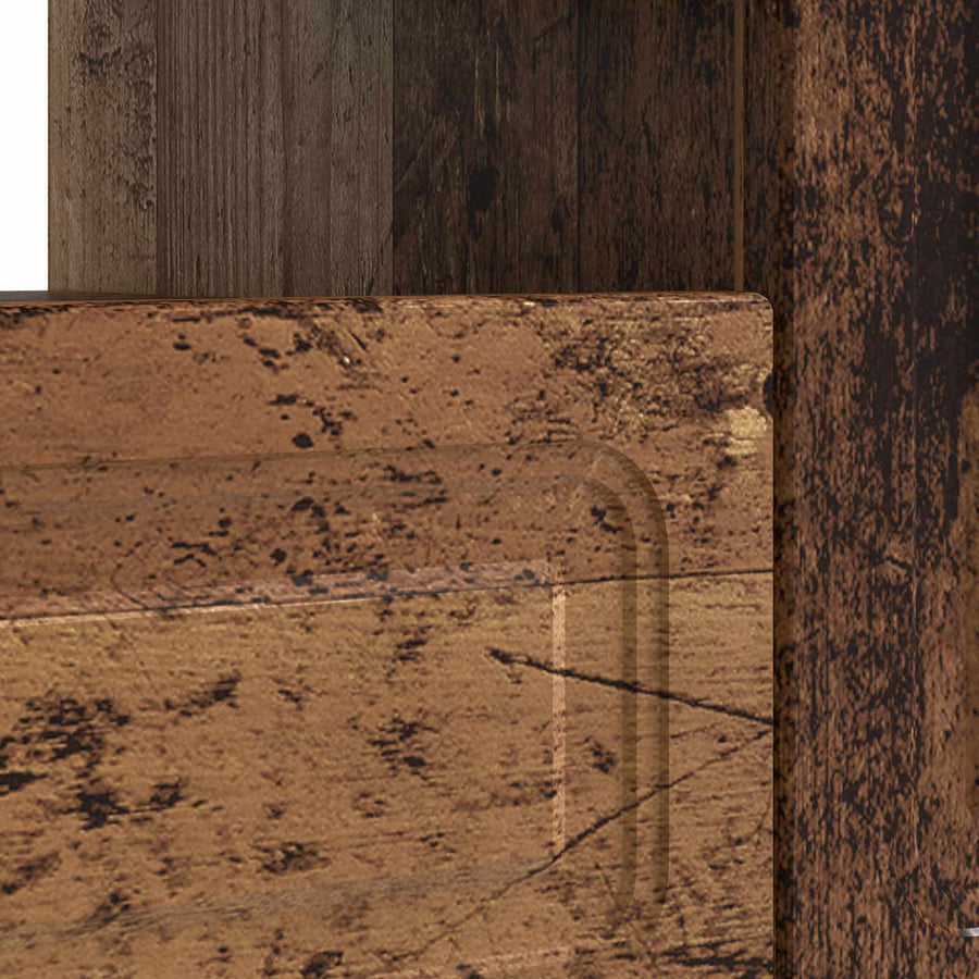 LED tv-meubel Oud hout Bewerkt hout