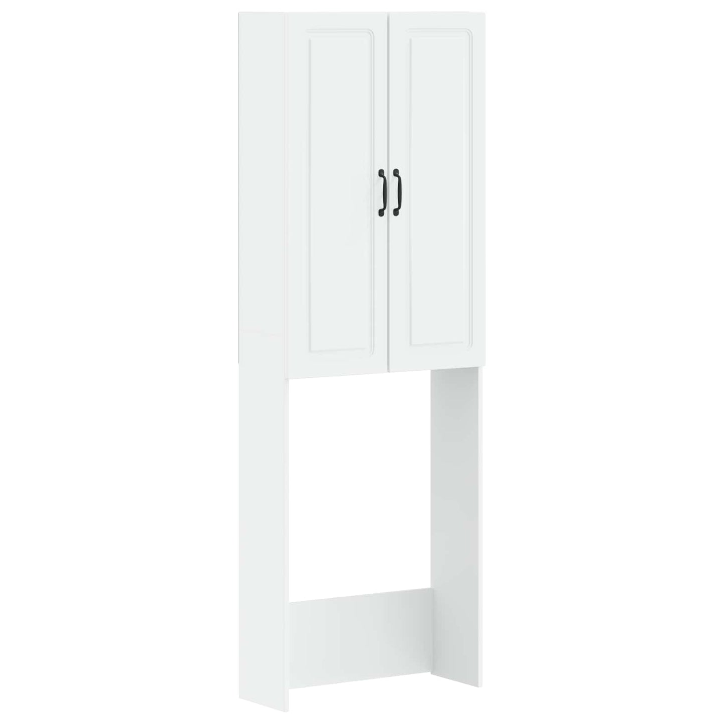 Toiletkast UTRECHT Wit 66 x 25,5 x 190 cm Bewerkt hout