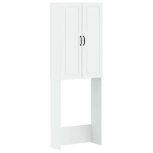 Toiletkast UTRECHT Wit 66 x 25,5 x 190 cm Bewerkt hout