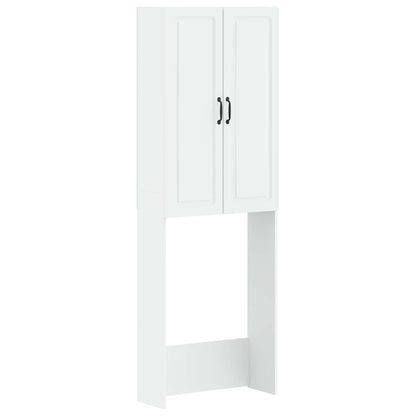 Toiletkast UTRECHT Wit 66 x 25,5 x 190 cm Bewerkt hout