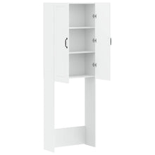 Toiletkast UTRECHT Wit 66 x 25,5 x 190 cm Bewerkt hout