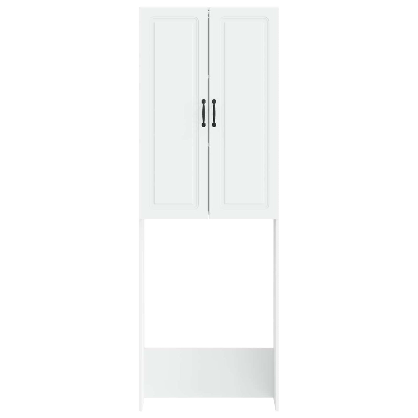 Toiletkast UTRECHT Wit 66 x 25,5 x 190 cm Bewerkt hout