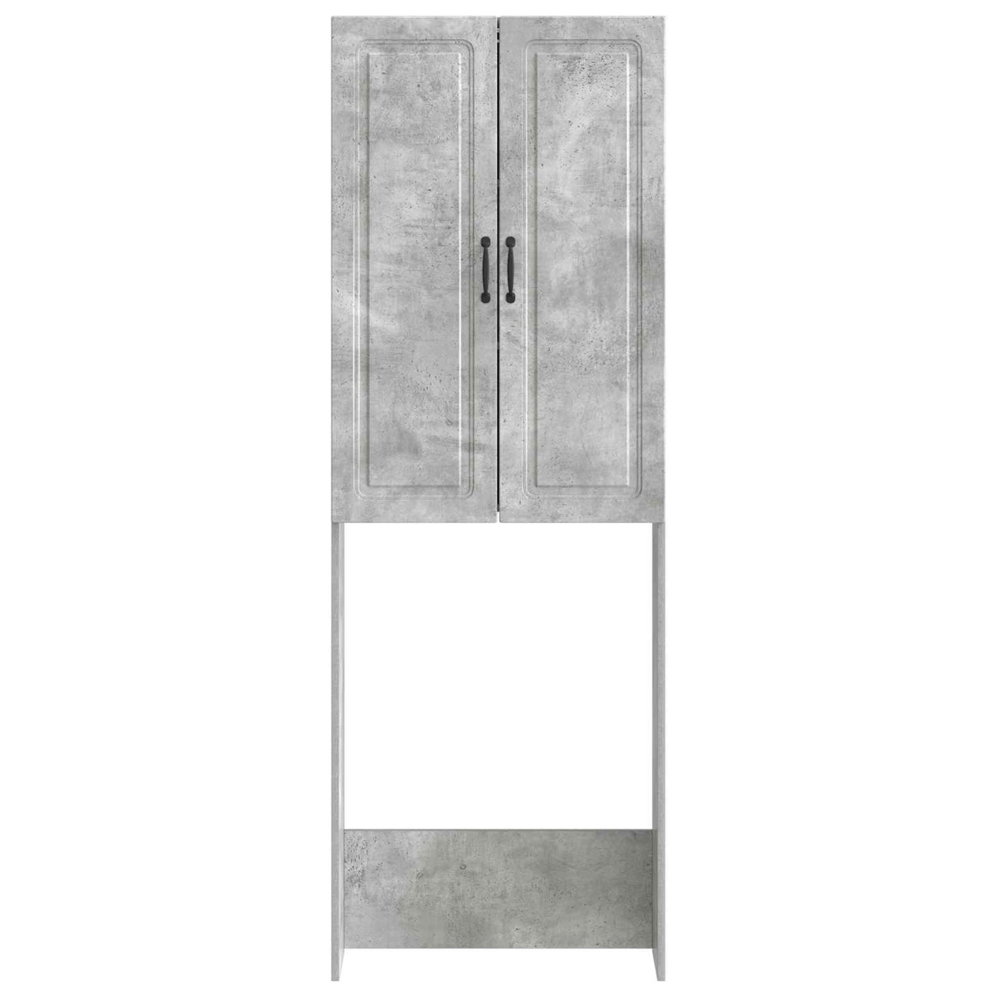 Toiletkast UTRECHT Betongrijs 66 x 25,5 x 190 cm Bewerkt hout