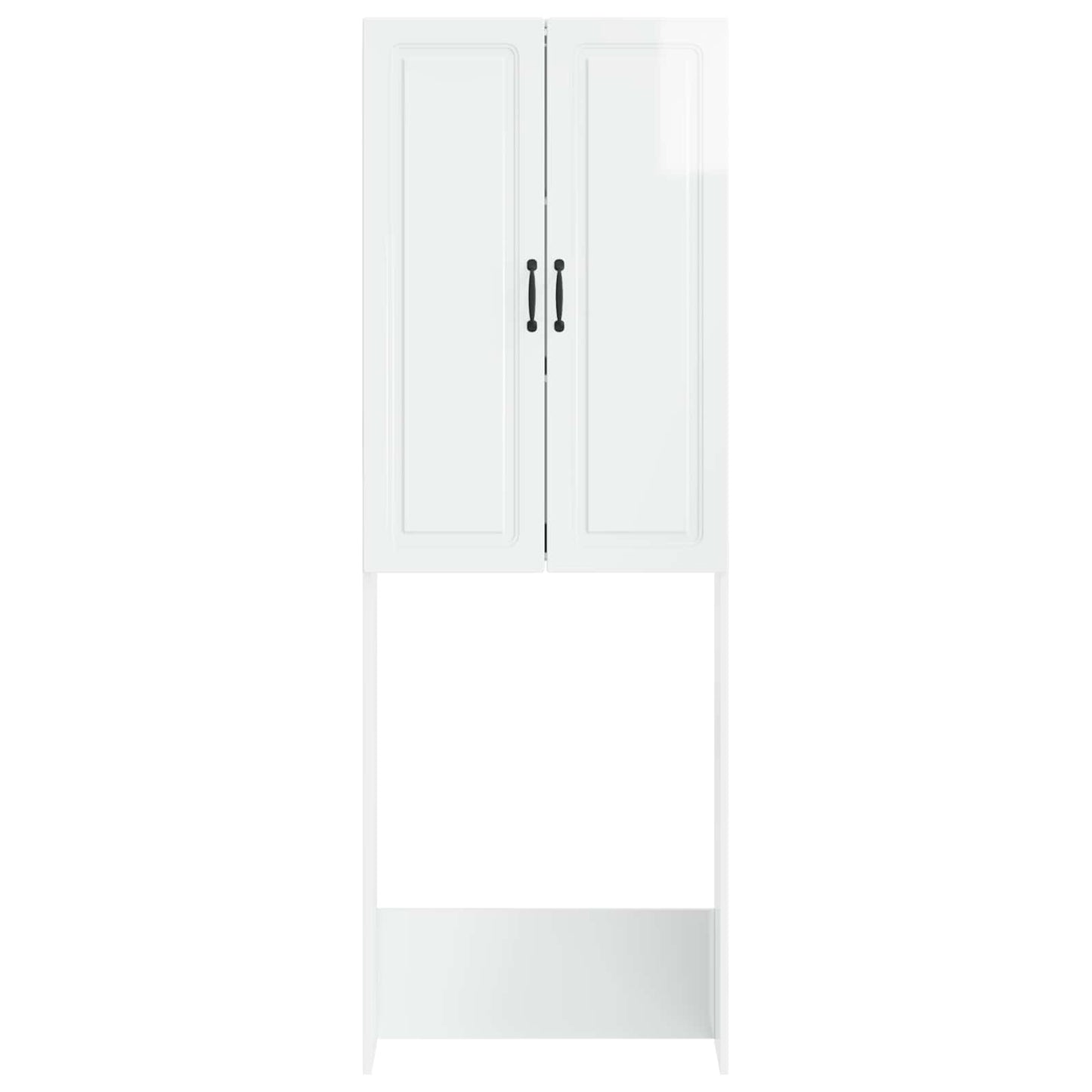 Toiletkast UTRECHT Hoogglans Wit 66 x 25,5 x 190 cm