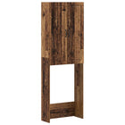 Toiletkast UTRECHT 66x25.5x190 cm bewerkt hout