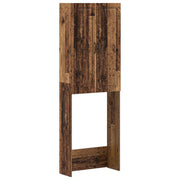 Toiletkast UTRECHT 66x25.5x190 cm bewerkt hout