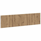 Hoofdbord wandmontage 200x3x50 cm Artisanaal eiken
