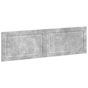 Hoofdbord Utrecht 180x50 cm betongrijs bewerkt hout